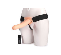  Fetish Fantasy Unisex Dream Hollow Vibrating Strap On 10 Inch 